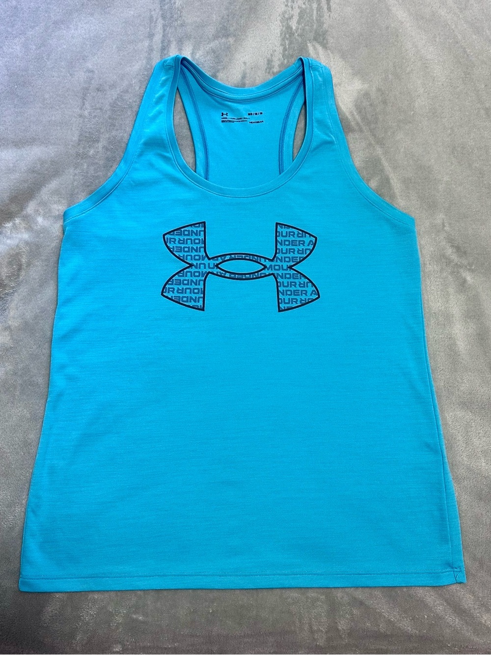 Under Armour Women’s Bright Turquoise Racerback Tank Medium